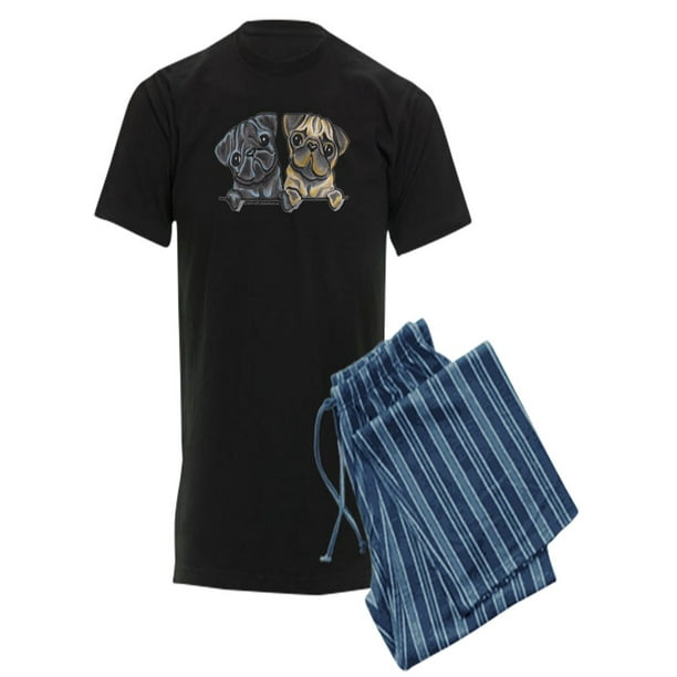 CafePress Pug Pals Unisex Novelty Cotton Pajama Set Comfortable PJ Sleepwear